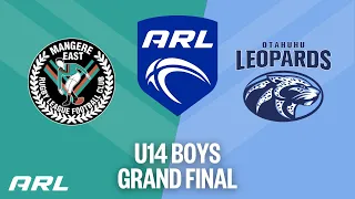 ARL U14 Boys Grand Final | Mangere East Hawks v Otahuhu Leopards | 2023 ARL Grand Final Series