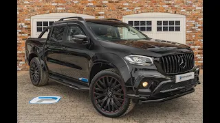 2019/19 MERCEDES-BENZ X CLASS 350D V6 4MATIC DOUBLE CAB PICK UP IN OBSIDIAN BLACK METALLIC