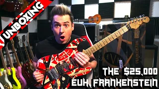 UNBOXING THE $25,000 EVH FRANKENSTEIN