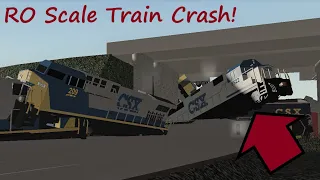 Ro Scale Train Crash Documentary 2!