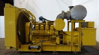 Used- Caterpillar 750 kW standby diesel generator set - stock # 47313002