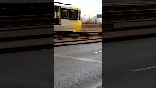 Tameside Manchester Metrolink Tram England 2021 UK