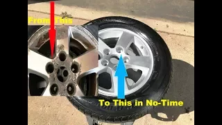 How To OLD SCHOOL Wheel/Rim Re-Conditioning....YOU CAN DO THIS!