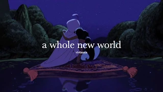 a whole new world - zayn & zhavia (slow and reverb)