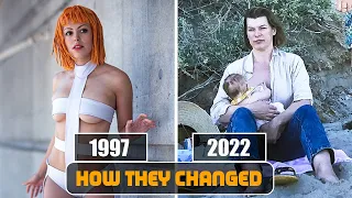 The Fifth Element (1997) Cast: Then and Now 2002 | How they changed
