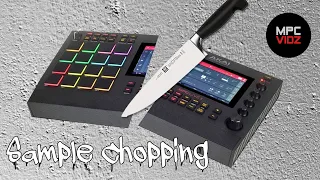 How to chop samples on the MPC Live 2 (MPC Basics)