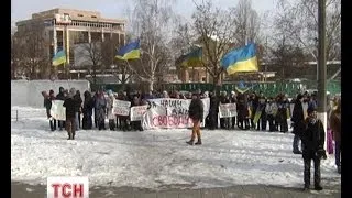 Студенти підтримали силовиків та їх родини