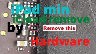 ipade mini ios 9.3.5 icloud bypass by hardware