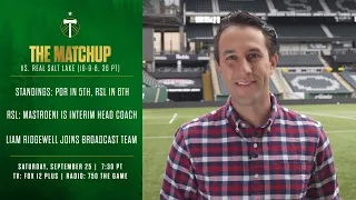 The Matchup | Learn what to look for in #PORvRSL