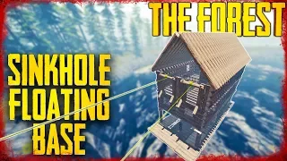 HOW TO BUILD A SAFE FLOATING SINKHOLE BASE | The Forest