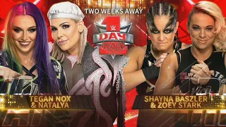 Tegan Nox & Natalya vs Shayna Baszler & Zoey Stark | WWE RAW 01/01/24