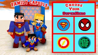 Monster School: Super Hero Cute Family Baby Competition Challenge - Minecraft Monster School