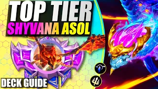 This Deck beats EVERYTHING! (Shyvana Aurelion Sol Deck Guide) | Legends of Runeterra