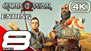 GOD OF WAR PC Gameplay Walkthrough Part 8 ENDING (4K 60FPS ULTRA SETTINGS) No Commentary