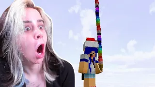 olha o tamanho do Sorvete que eu tomei no Minecraft!