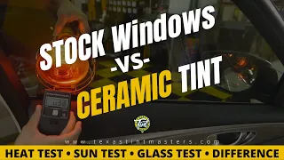 Ceramic Tint vs Stock Glass | TRANSFORMATION Vlog