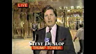 Donald Trump temporarily avoids bankruptcy, 1990