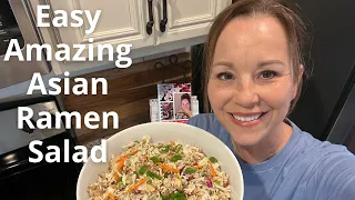 Easy Amazing Asian Ramen Salad | Simple side dish | What to make with ramen