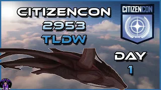 Star Citizen CitizenCon 2953 (2023)TLDW Highlights Day 1 Server Meshing, StarEngine Demo, StarMap +