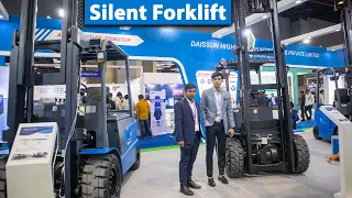 BYD Maintenance free silent Forklift | Electric Forklift at Best Price In India | Warehousing show