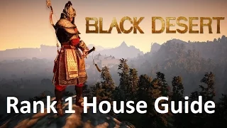 How To Get a Rank 1 House - Player Housing Guide - Black Desert Online