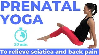 Prenatal Yoga For Sciatica And Back Pain