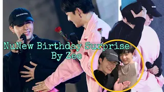 How Zee surprised Nu for his birthday| Eng sub | #zeenunew #nunew #zeepruk