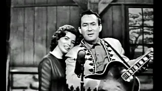 Don Gibson & June Carter - Oh Lonesome Me  (1961 classic live performance)(Stereo Mixed)