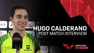 Hugo Calderano R64 Post Match Interview | Singapore Smash 2023