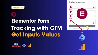Elementor form tracking with Google Analytics 4 and Google Tag Manager including form inputs