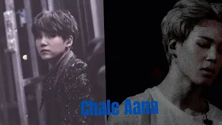 BTS yoonmin 🥰🥰 video 💜💜 hindi song 💜💜 chale aana 🖤💛