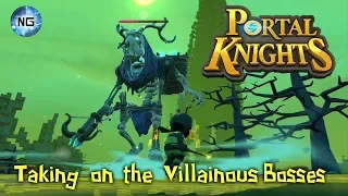 Portal Knights - Taking on the Villainous Bosses