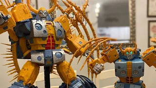 Haslab Unicron - 01-Studio Cell Robot Mode Comparison!!!