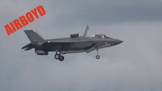 F-35B STOVL Transition, Hover, and Return To Forward Flight - Farnborough Airshow