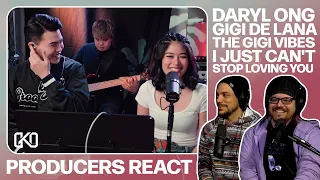 PRODUCERS REACT - Daryl Ong Gigi De Lana I Just Can't Stop Loving You Reaction