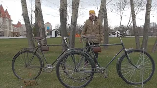 Дорожные велосипеды СССР. Урал в-124 и в-142