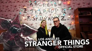 Stranger Things OFFICIAL Store Experience - Los Angeles, CA   4K