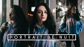 Le PORTRAIT de NUIT avec ALESSIA - (shooting photo modele)