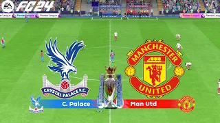 FC 24 | Crystal Palace vs Manchester United - Premier League 23/24 - PS5™ Full Gameplay