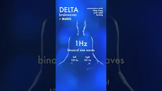 Binaural DELTA Waves (1Hz) ASMR Music / Deep Sleep, Pain Relief, Relax, Healing, Unconscious Mind