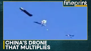 Chinese scientists create swarming drones that can rapidly multiply mid-air | WION Fineprint