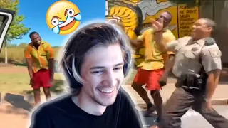 xQc Reacts To "Mufasa - Push the Feeling on (black guy dancing)"