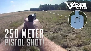 250 Meter Shot with a Pistol!