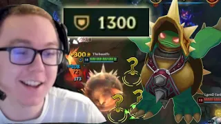 1300+ ARMOR Rammus TOP is BROKEN  | Thebausffs VOD W/ Chat