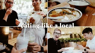 Eating like a local! 🍜 A day of eating vegan around Shanghai