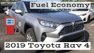 2019 Toyota Rav 4 Fuel Economy on my road trip w/ Gary Pollard The Fist Pump Guy