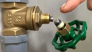 Very few people know how to apply these techniques to repair expensive metal water locks
