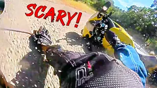 FLEW Over His HEAD! | Crazy and Epic Motorcycle Moments [Ep. 279]