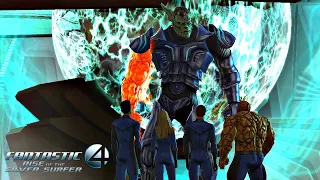 The Fantastic Four vs Super Skrull - Fantastic Four Rise of The Silver Surfer Game (2007)