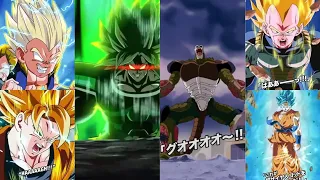 All Transformation Animations in DBZ Dokkan Battle